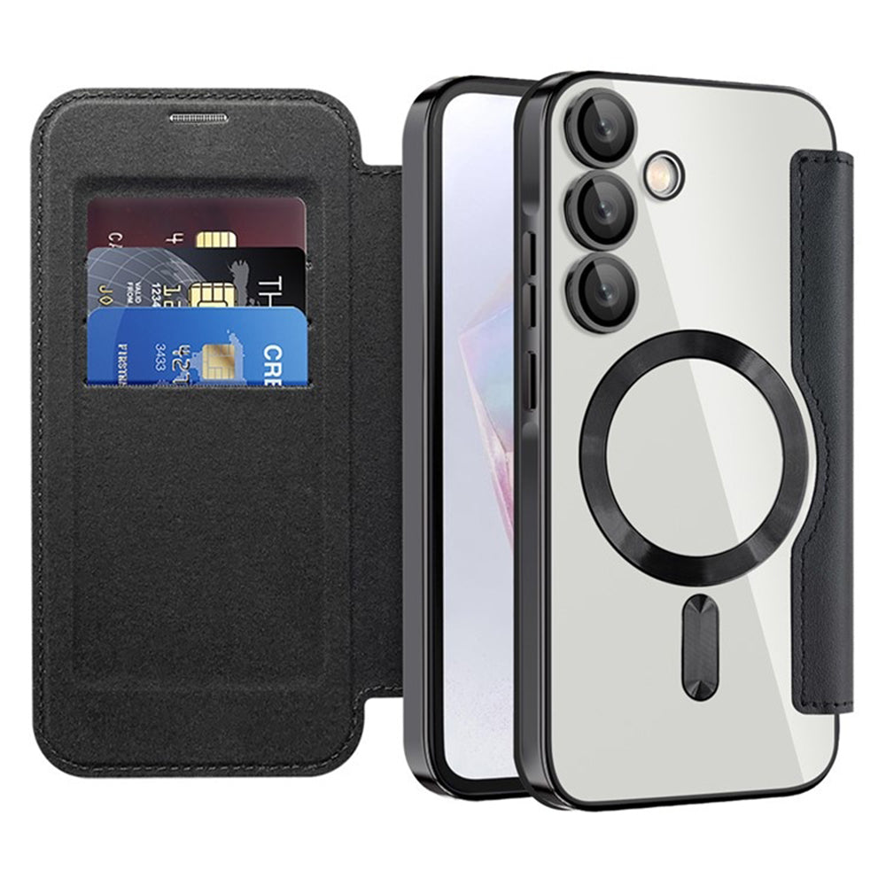 Techsuit - SmartMag Book Case - Samsung Galaxy A35 5G - Black