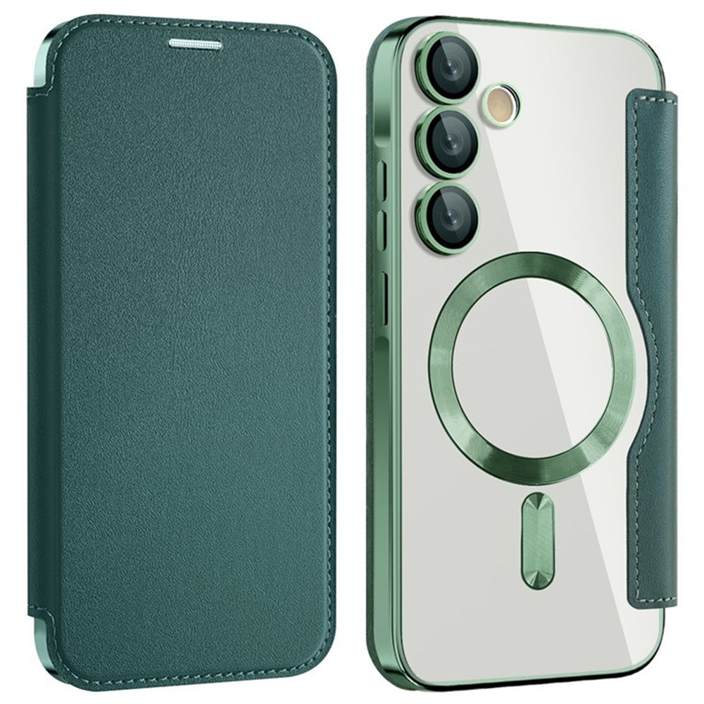 Techsuit - SmartMag Book Case - Samsung Galaxy A35 5G - Green