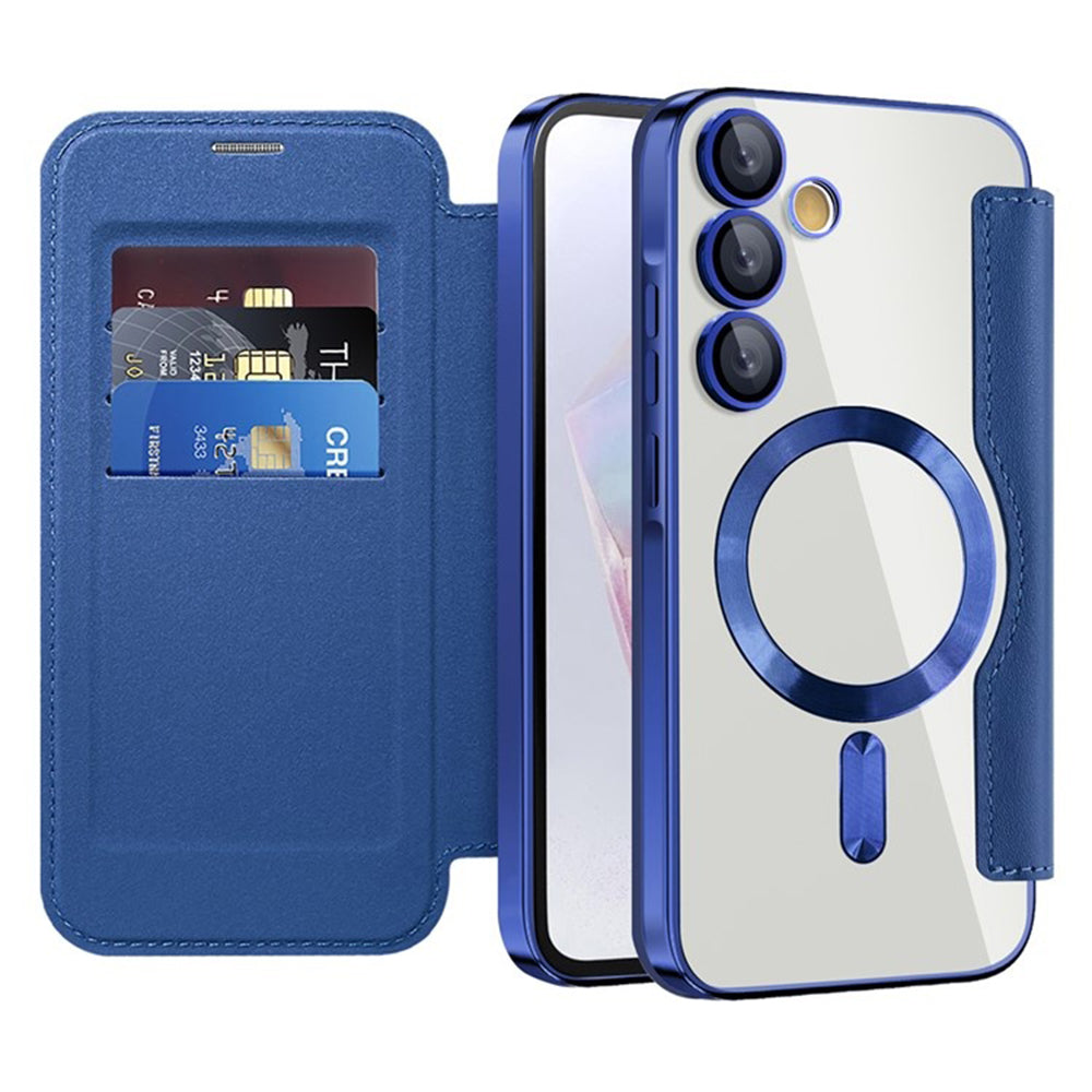 Techsuit - SmartMag Book Case - Samsung Galaxy A35 5G - Blue