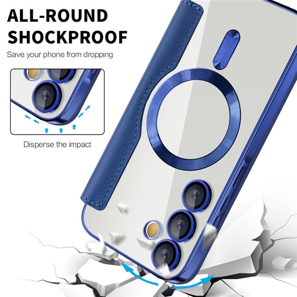 Techsuit - SmartMag Book Case - Samsung Galaxy A35 5G - Blue