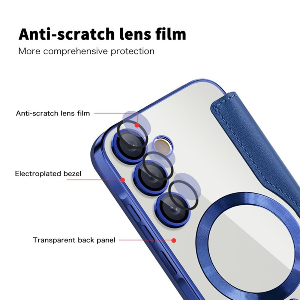 Techsuit - SmartMag Book Case - Samsung Galaxy A35 5G - Blue