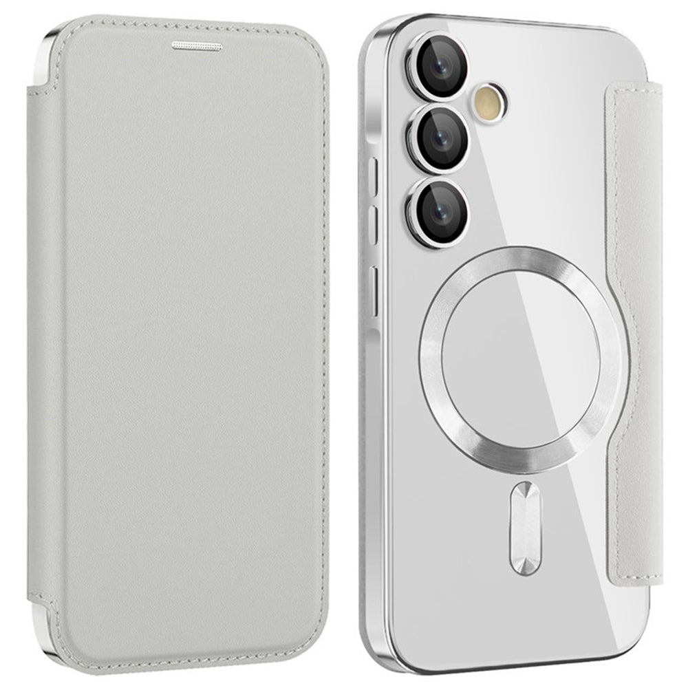 Techsuit - SmartMag Book Case - Samsung Galaxy A35 5G - Gray