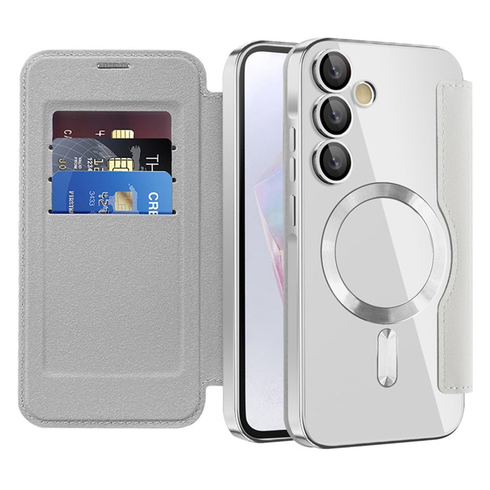 Techsuit - SmartMag Book Case - Samsung Galaxy A35 5G - Gray