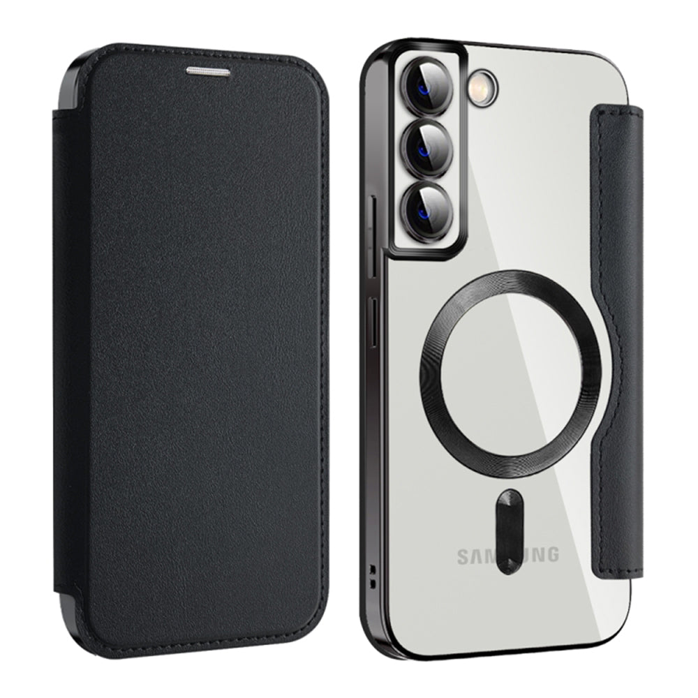 Techsuit - SmartMag Book Case - Samsung Galaxy S22 Plus 5G - Black