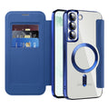 Techsuit - SmartMag Book Case - Samsung Galaxy S22 Plus 5G - Blue