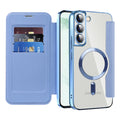 Techsuit - SmartMag Book Case - Samsung Galaxy S22 Plus 5G - Light Blue