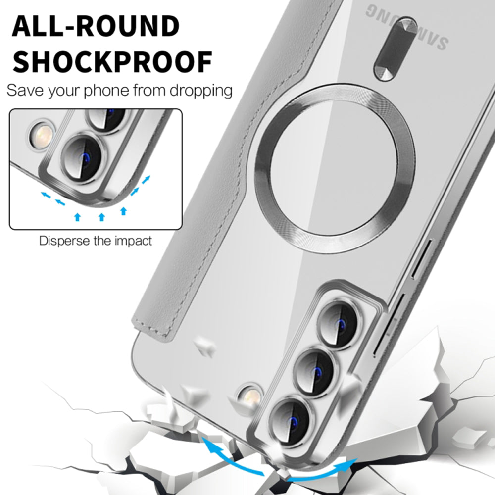 Techsuit - SmartMag Book Case - Samsung Galaxy S22 Plus 5G - Gray