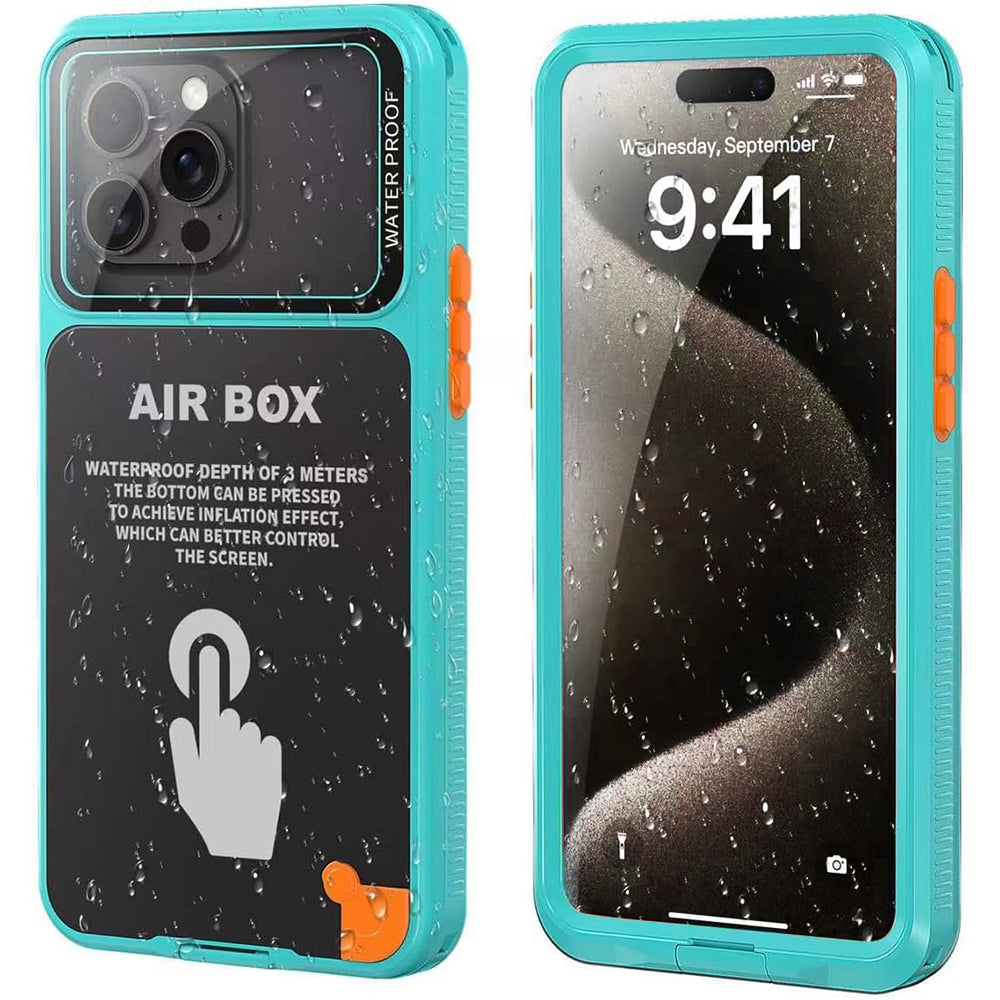 ShellBox - AirBox Waterproof IP68 (6.7 inch) - iPhone 12 Pro Max/13 Pro Max/14 Pro Max/ 15 Pro Max/16 Pro Max/15+/16+ - 
