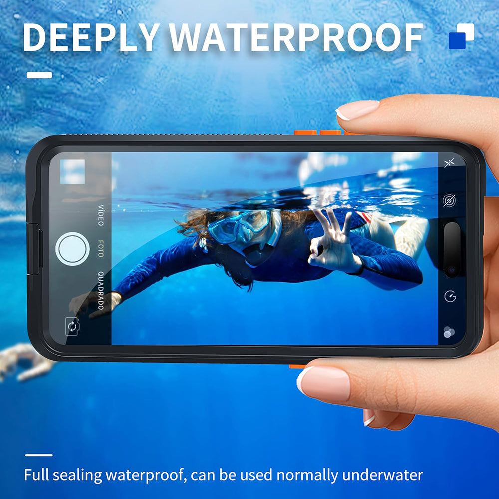 ShellBox - AirBox Waterproof IP68 (6.7 inch) - iPhone 12 Pro Max/13 Pro Max/14 Pro Max/ 15 Pro Max/16 Pro Max/15+/16+ - 