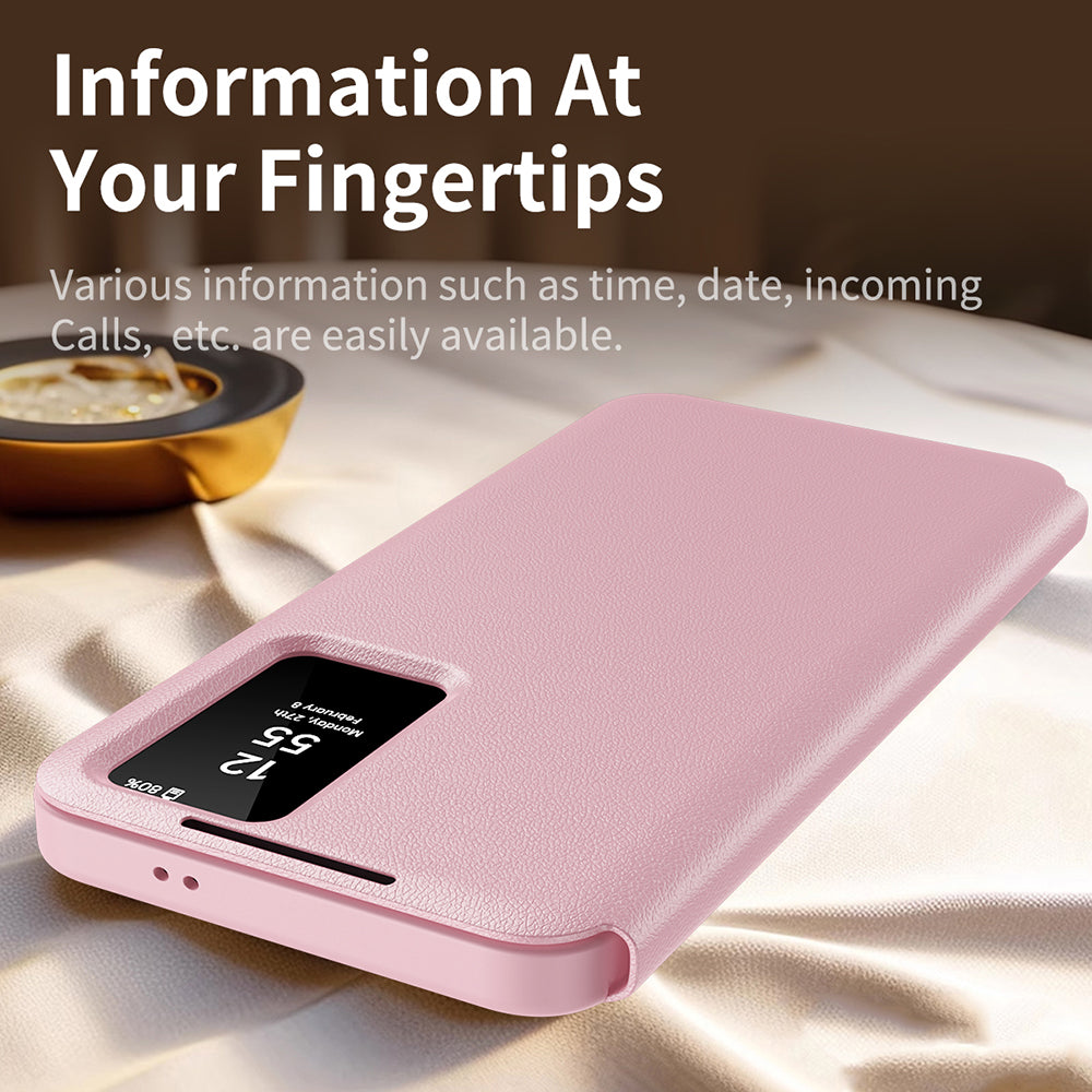 Techsuit - SmartView Series - Samsung Galaxy S22 Ultra 5G - Pink
