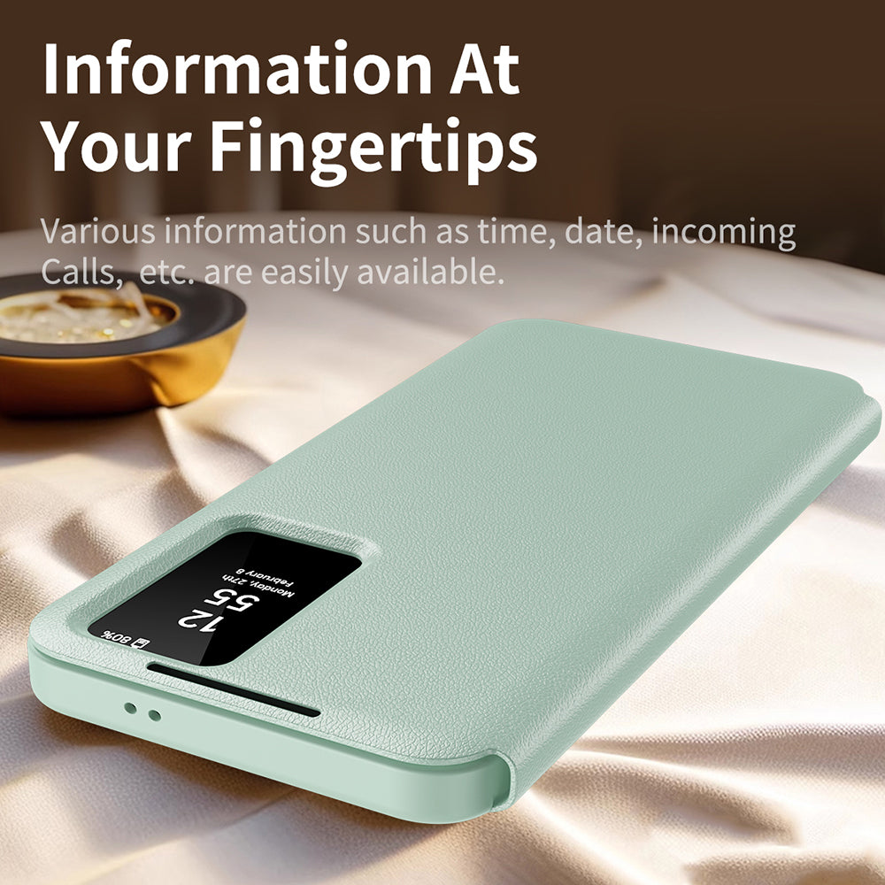 Techsuit - SmartView Series - Samsung Galaxy S22 Ultra 5G - Green