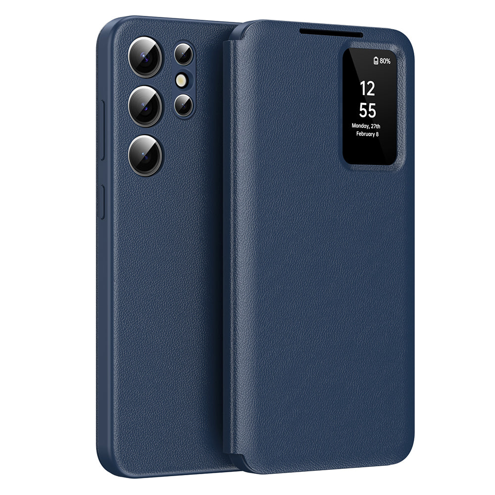 Techsuit - SmartView Series - Samsung Galaxy S22 Ultra 5G - Blue
