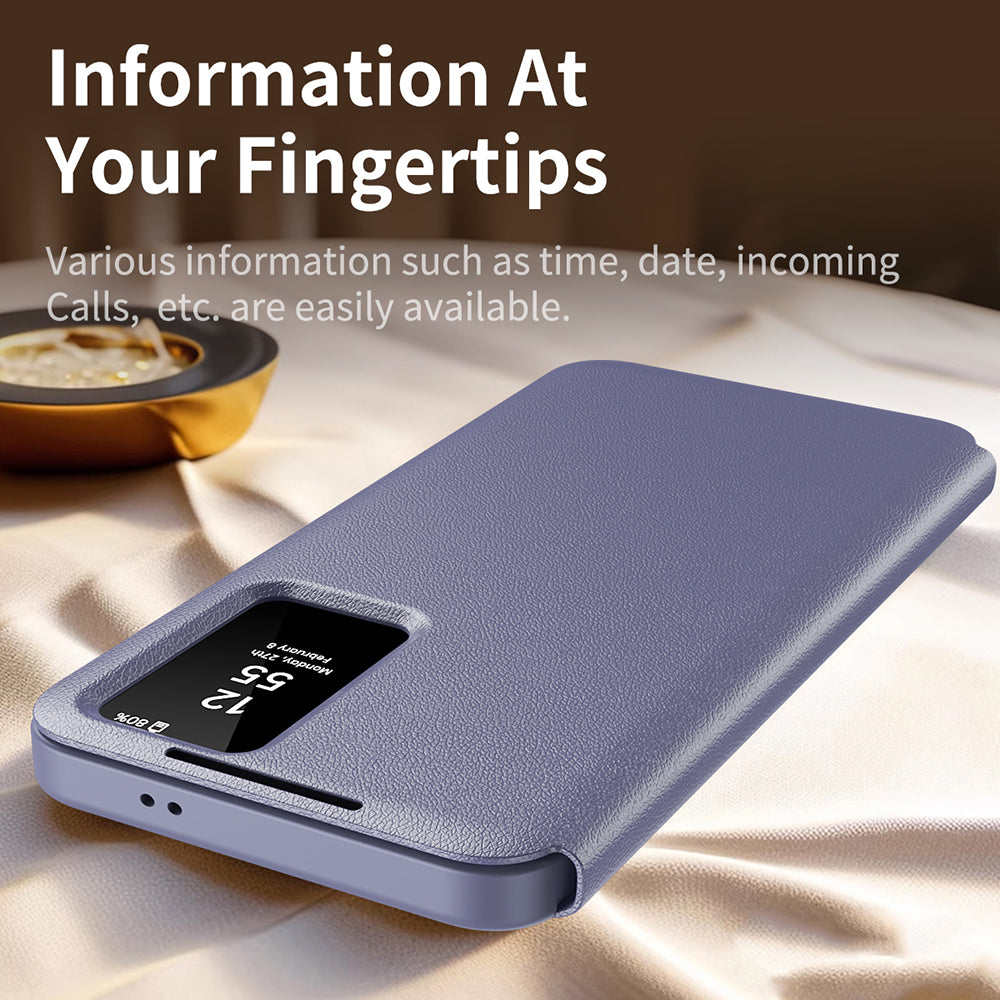 Techsuit - SmartView Series - Samsung Galaxy S22 Ultra 5G - Purple