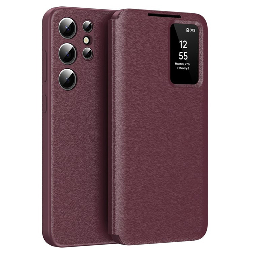 Techsuit - SmartView Series - Samsung Galaxy S25 Ultra - Red