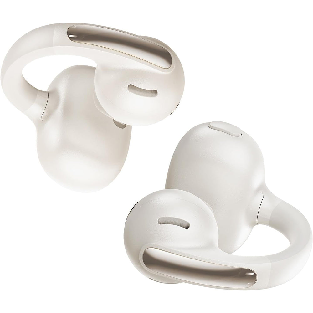 Baseus - Wireless Earbuds Bowie MC1 (A00083501226-00) - Open Ear Clip-on Design, BT V5.4, IP57 Waterproof, 600mAh - Whit