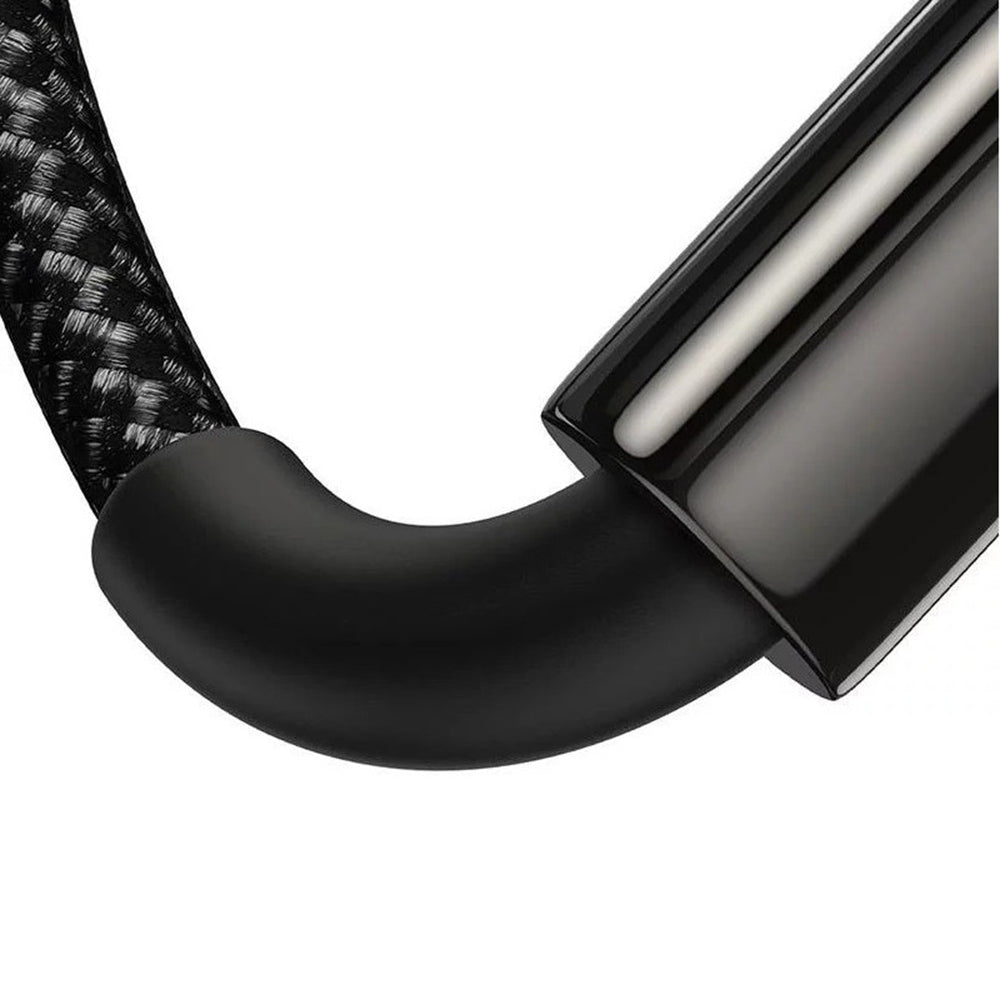 Baseus - Data Cable Tungsten Gold (CAWJ000101) - USB to Type-C, Super Fast Charge, 100W, 480Mbps, 2m - Black