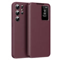 Techsuit - SmartView Series - Samsung Galaxy S23 Ultra - Red
