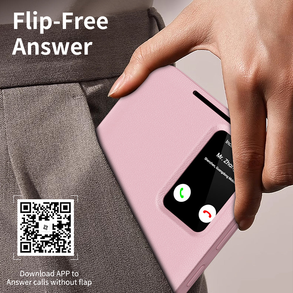 Techsuit - SmartView Series - Samsung Galaxy S23 Ultra - Pink