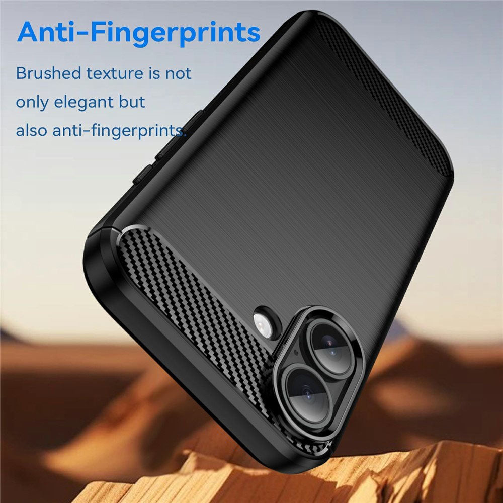 Techsuit - Carbon Silicone - iPhone 17 - Black