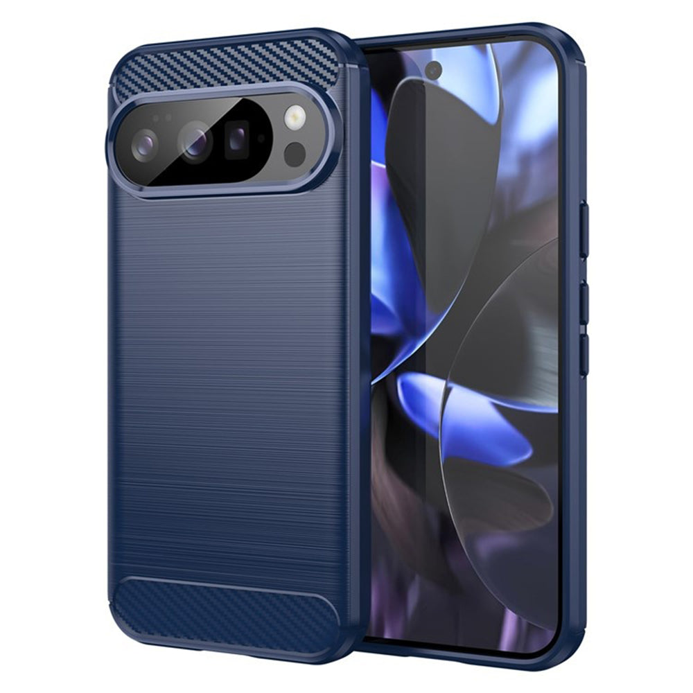 Techsuit - Carbon Silicone - Google Pixel 10 / 10 Pro - Blue