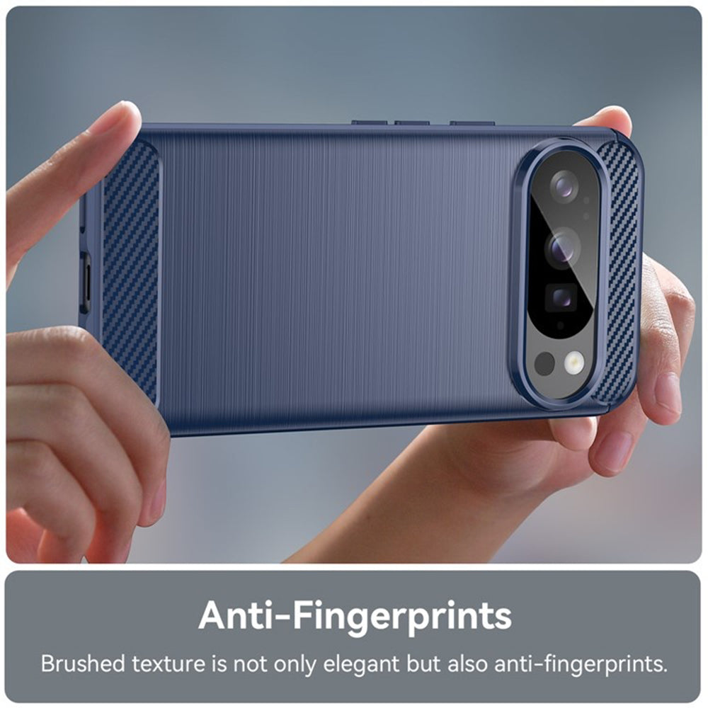 Techsuit - Carbon Silicone - Google Pixel 10 / 10 Pro - Blue