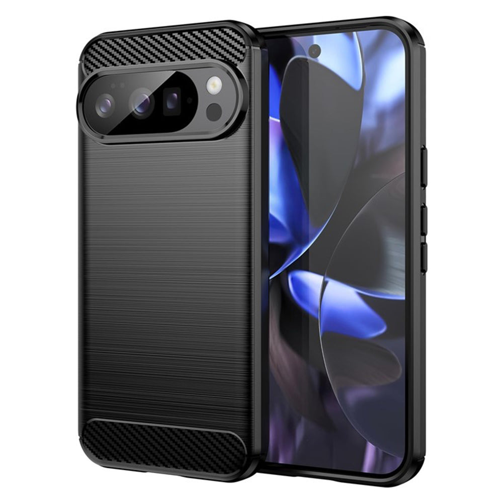 Techsuit - Carbon Silicone - Google Pixel 10 / 10 Pro - Black