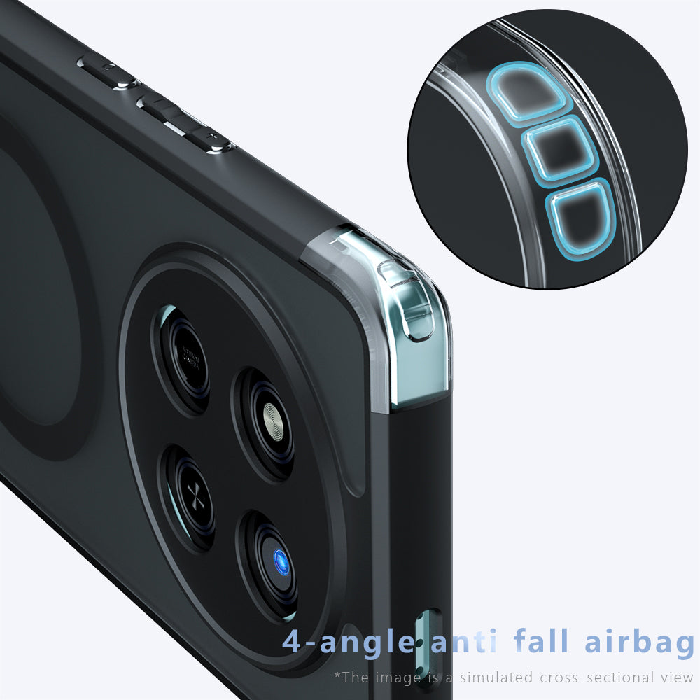 Techsuit - PureFrost MagSafe - Honor 400 Pro - Frosted Black
