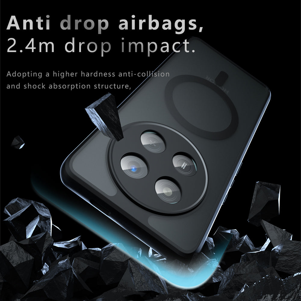 Techsuit - PureFrost MagSafe - Honor 400 Lite - Frosted Black