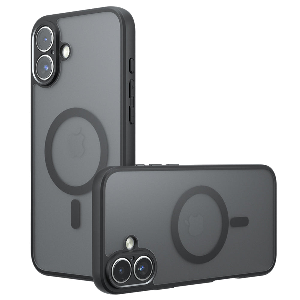 Techsuit - PureFrost MagSafe - iPhone 16 - Frosted Black