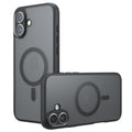 Techsuit - PureFrost MagSafe - iPhone 16 - Frosted Black