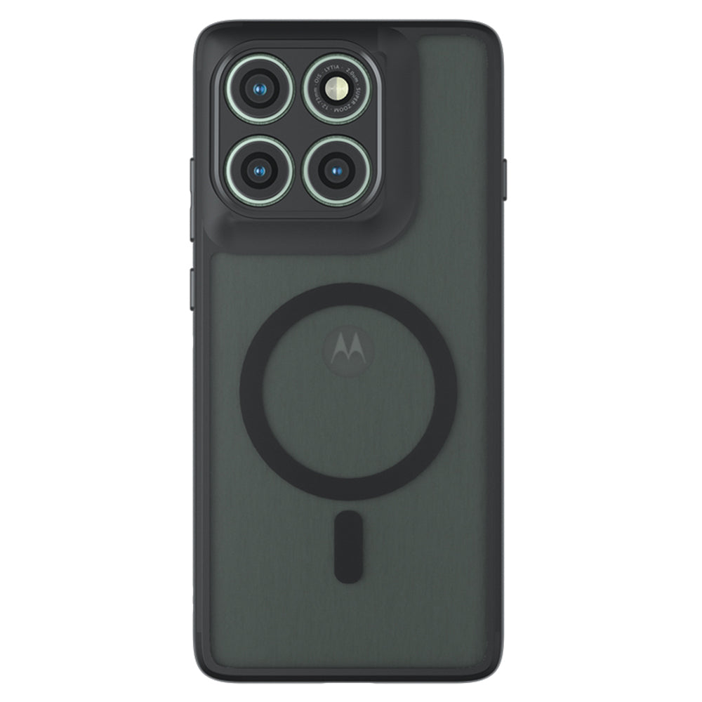 Techsuit - PureFrost MagSafe - Motorola Edge 60 Pro - Frosted Black