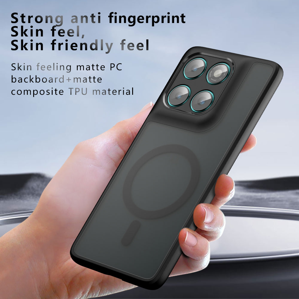 Techsuit - PureFrost MagSafe - Motorola Edge 60 Pro - Frosted Black