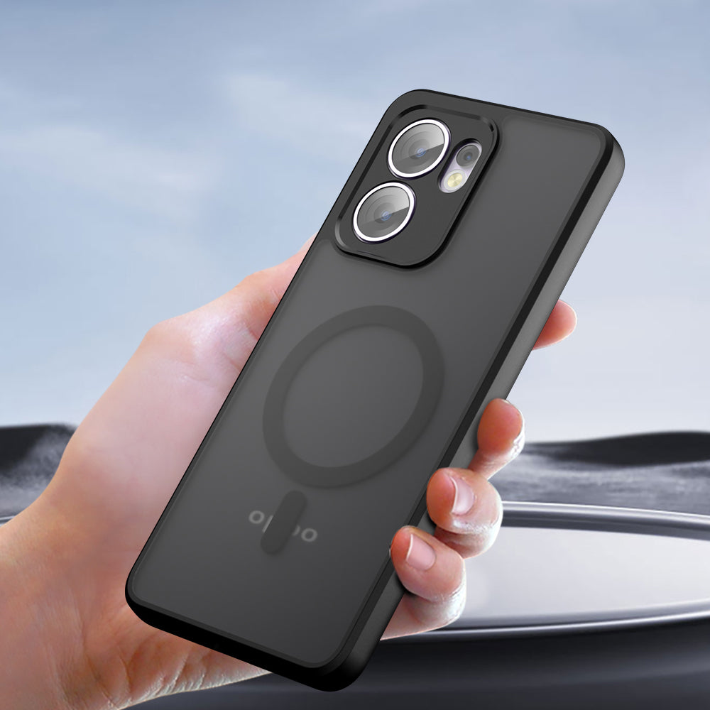Techsuit - PureFrost MagSafe - Oppo A5 Pro 4G / A5 Pro 5G - Frosted Black