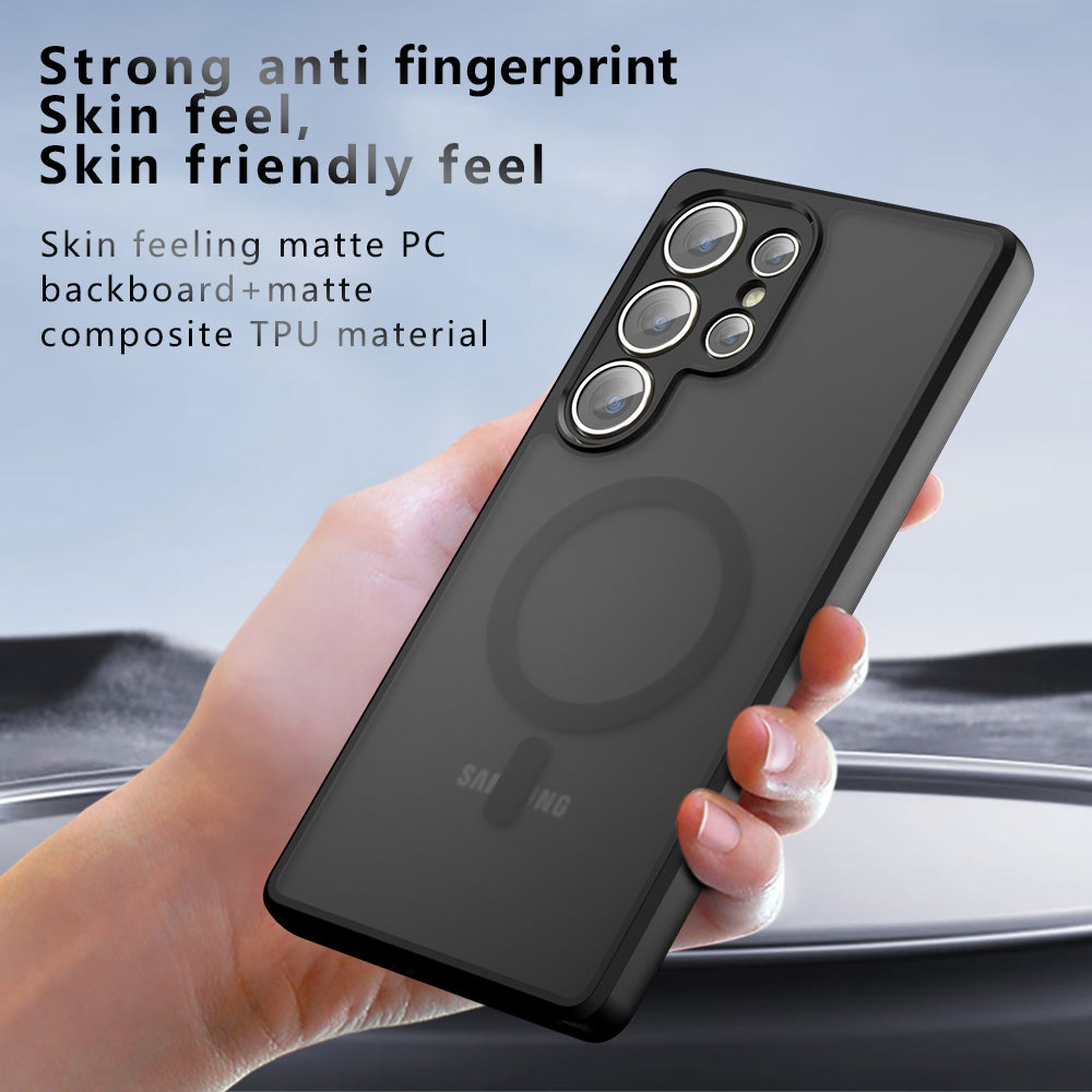 Techsuit - PureFrost MagSafe - Samsung Galaxy S25 Ultra - Frosted Black