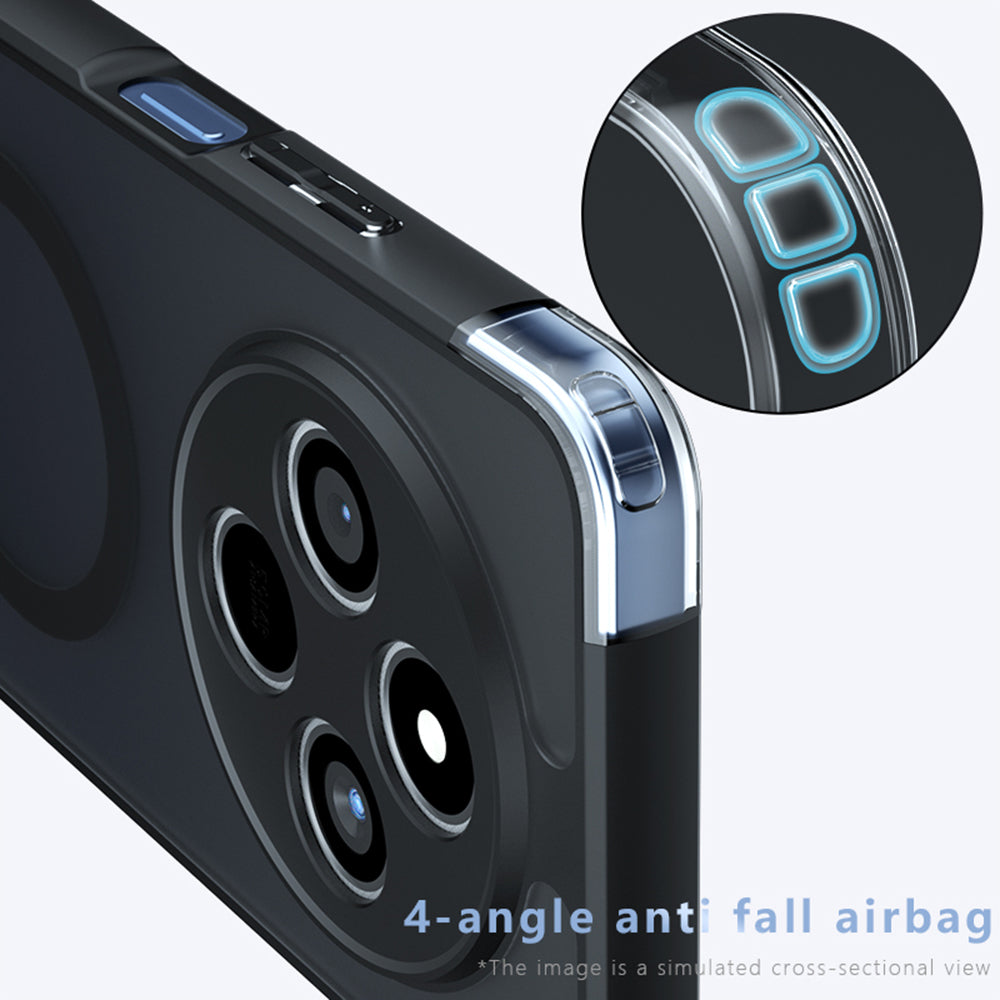 Techsuit - PureFrost MagSafe - Xiaomi Redmi 14C - Frosted Black