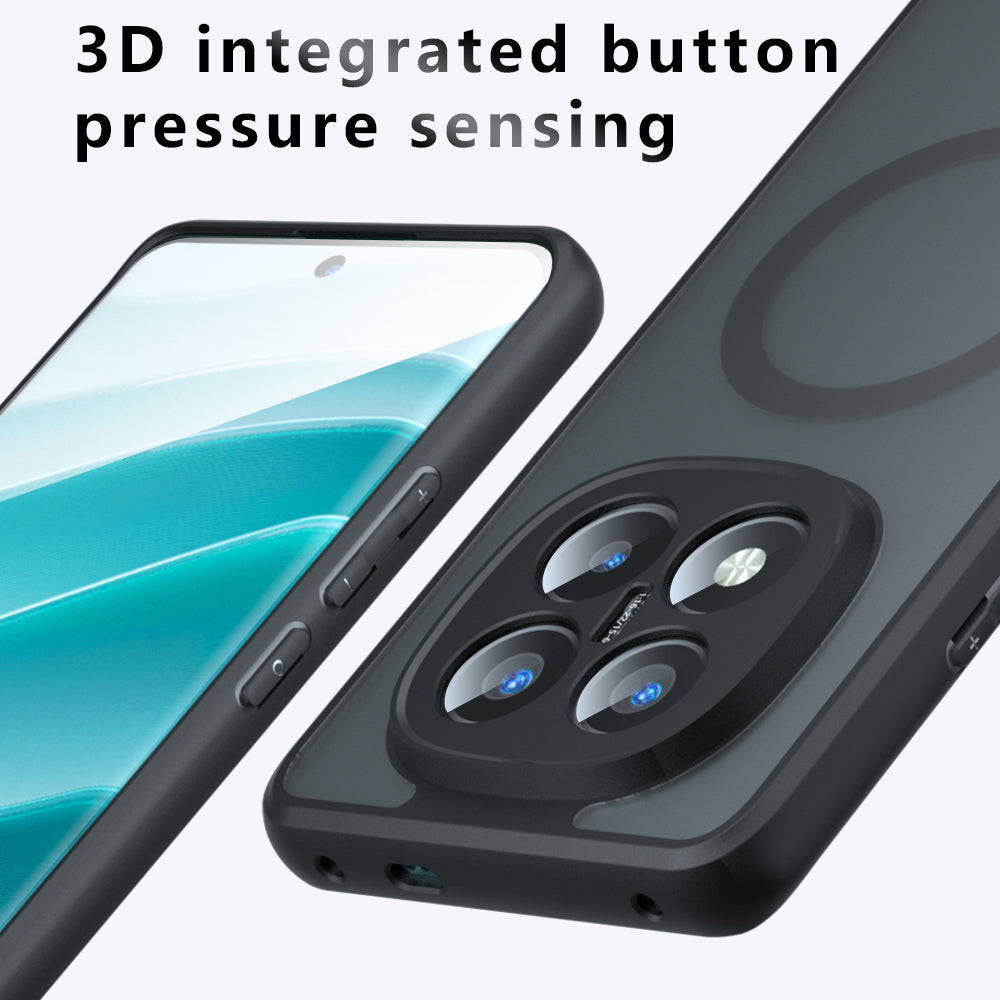 Techsuit - PureFrost MagSafe - Xiaomi Redmi Note 14 Pro+ 5G - Frosted Black
