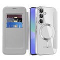 Techsuit - SmartMag Book Case - Samsung Galaxy A36 5G - Gray