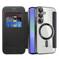 TechSuit Husa de protectie Techsuit SmartMag Book compatibil cu Samsung Galaxy A36 5G, Negru