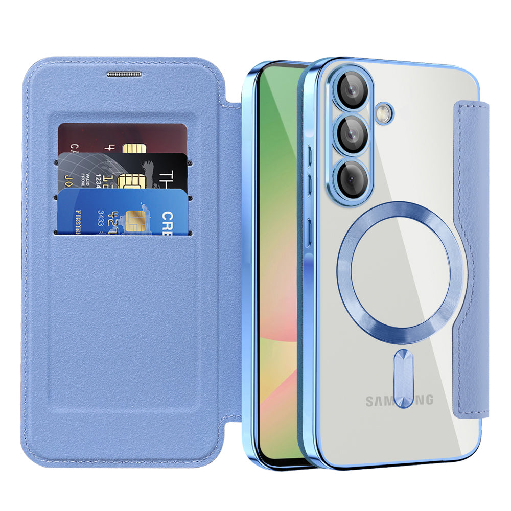 Techsuit - SmartMag Book Case - Samsung Galaxy A56 5G - Light Blue