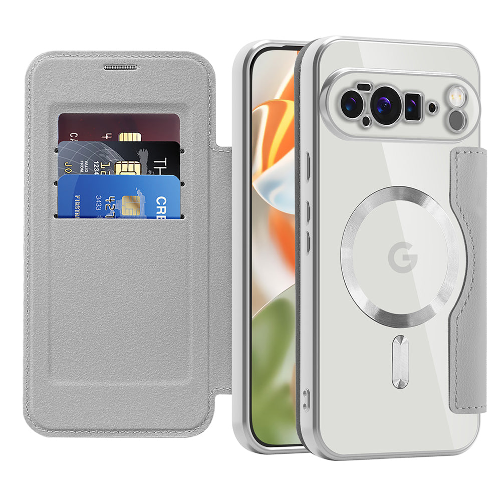 Techsuit - SmartMag Book Case - Google Pixel 10 Pro XL - Gray
