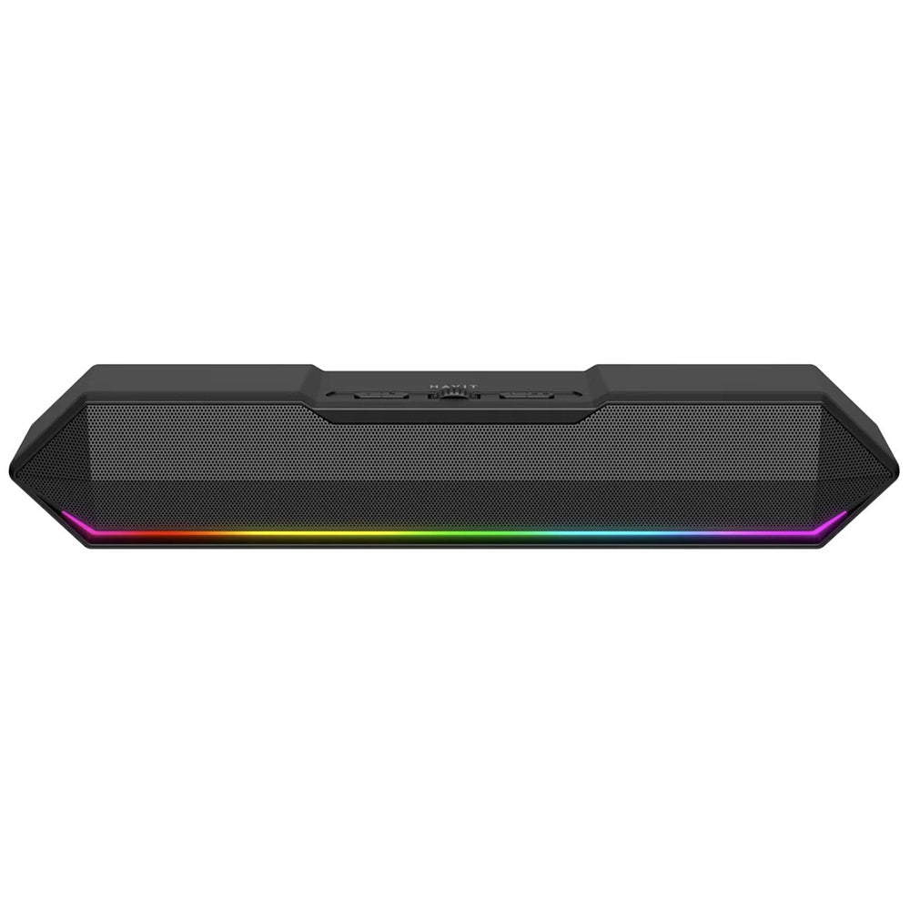 Havit - Wireless Speaker (SK772BT) - for Gaming, USB-C, Bluetooth 5.3, TWS, LED Lights, AUX, TF, USB, 10W, 1200mAh - Bla