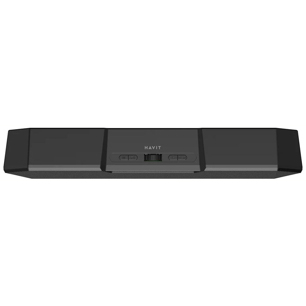 Havit - Wireless Speaker (SK772BT) - for Gaming, USB-C, Bluetooth 5.3, TWS, LED Lights, AUX, TF, USB, 10W, 1200mAh - Bla