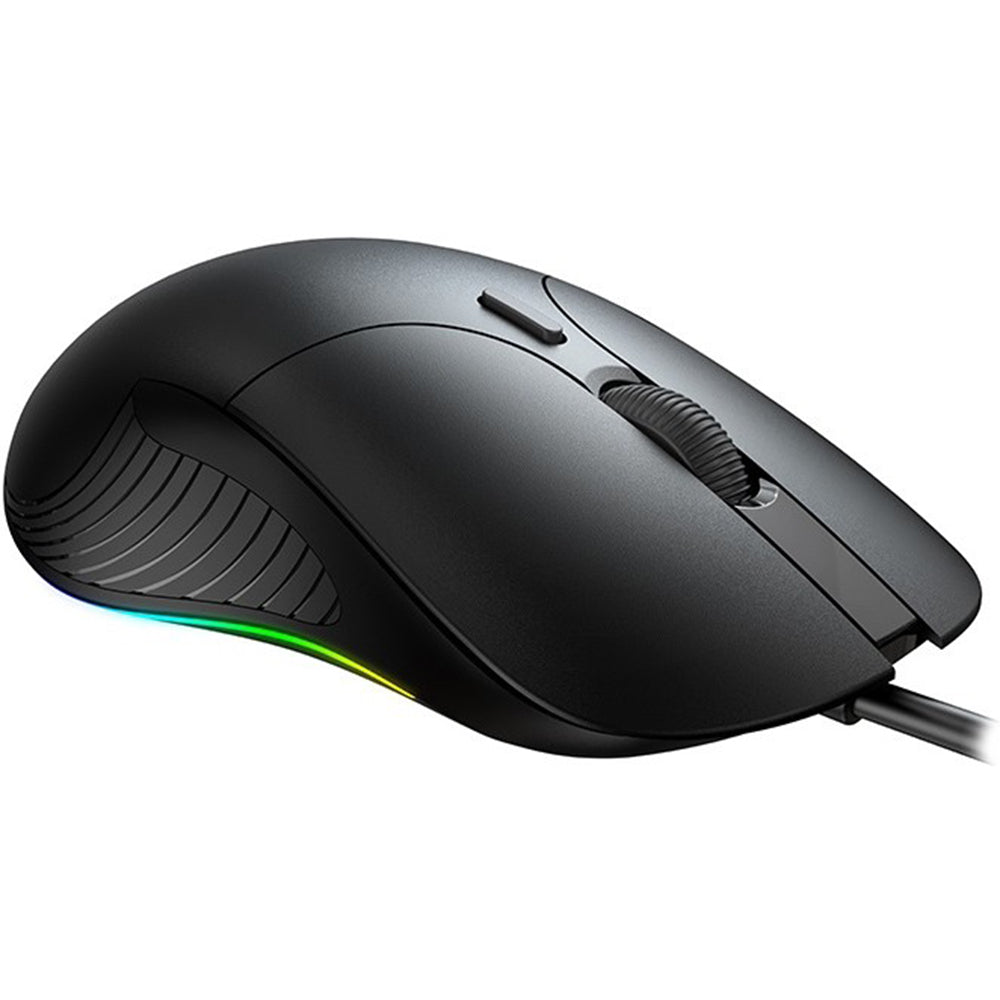 Havit - Wired Gaming Mouse (MS1020WB) - with RGB Lights, 4200DPI, Erginomic Design, USB 5V - Black