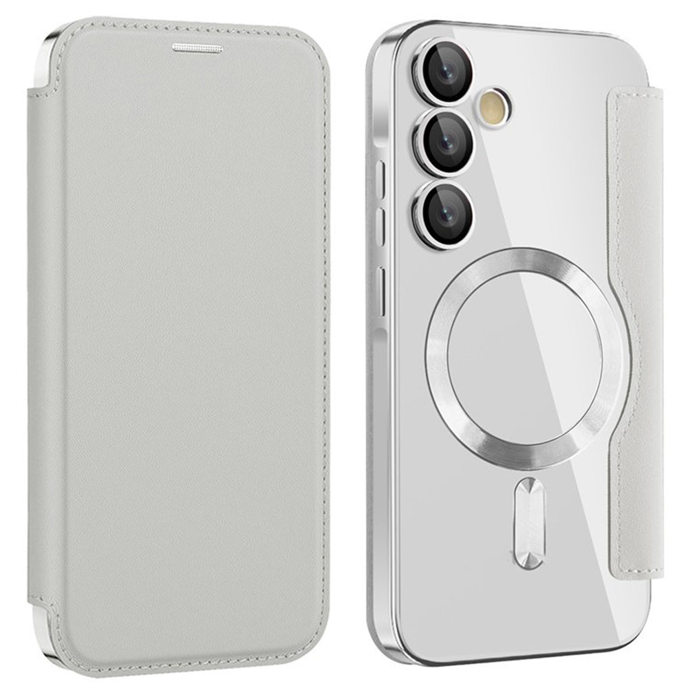 Techsuit - SmartMag Book Case - Samsung Galaxy A55 5G - Gray