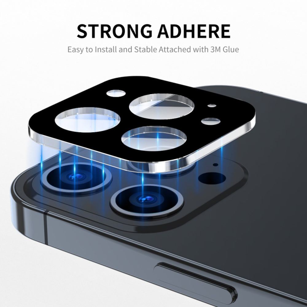 Techsuit - Full Camera Glass - iPhone 17 - Black