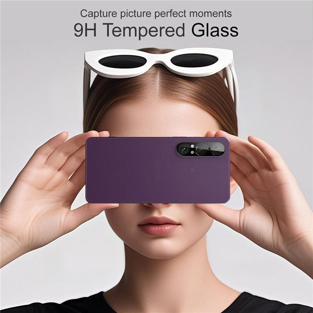 Techsuit - Full Camera Glass - Sony Xperia 1 VII - Black