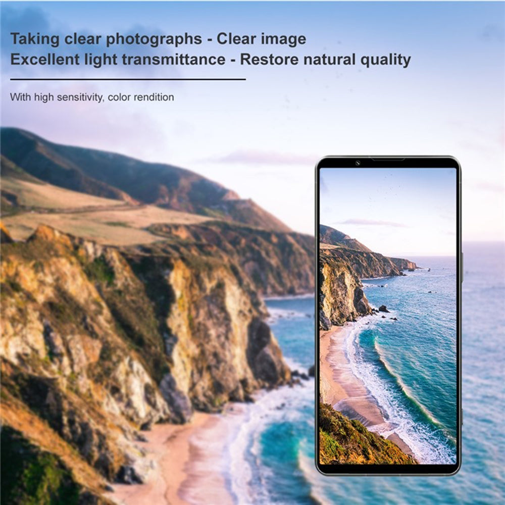 Techsuit - Full Camera Glass - Sony Xperia 1 VII - Black
