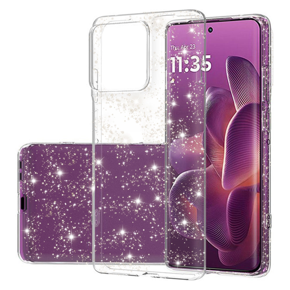 Techsuit - SparkleSkin Series - Motorola Edge 60 / Edge 60 Fusion - Clear
