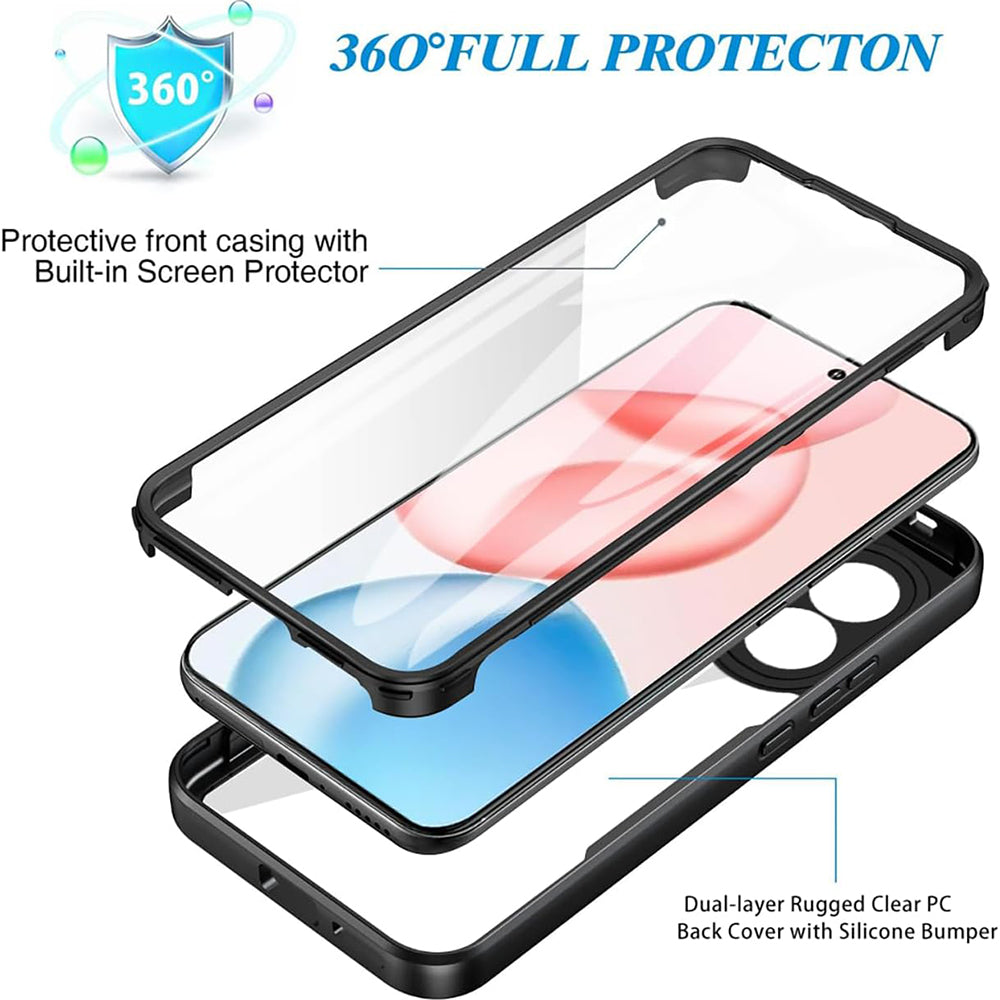 Techsuit - ColorVerse 360 Series + Screen Protector - Honor 400 Lite - Pink