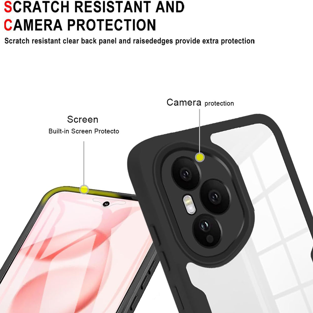 Techsuit - ColorVerse 360 Series + Screen Protector - Honor 400 Pro - Purple